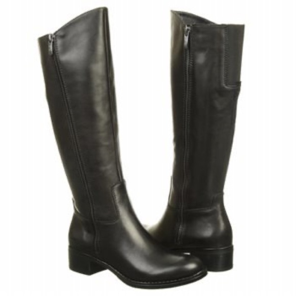 Franco Sarto Cecelia black boot size 8